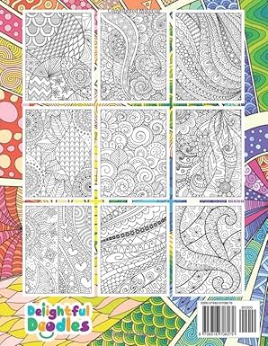 Mindful Patterns Stress Relief Adult Coloring Book
